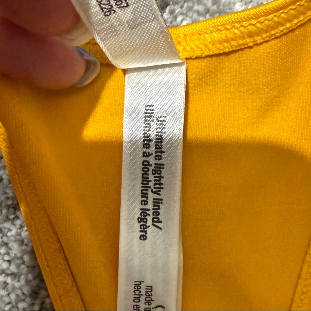 NWT PINK Victoria's Secret Yellow & Maroon Floral Sports Bra/bikini bundle Med - Picture 8 of 14